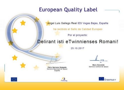 17 sello calidad europeo