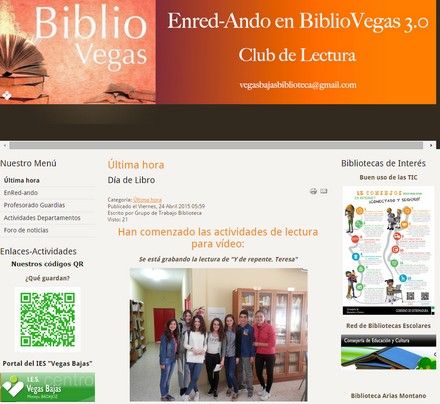 actualidad blog bibliovegas
