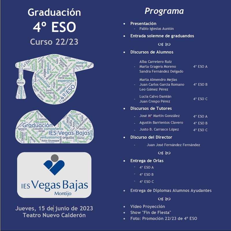 programa graduacion 4eso 2023 p