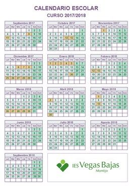 0 calendario escolar 17 18 vb