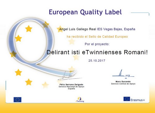 17 sello calidad europeo